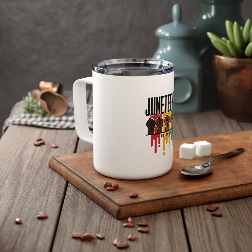 Juneteenth Keepsake Insulated Coffee Mug — 10oz