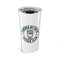 20oz Coffee Tumbler – “Powered by Coffee” Father Club Insulated Travel Mug