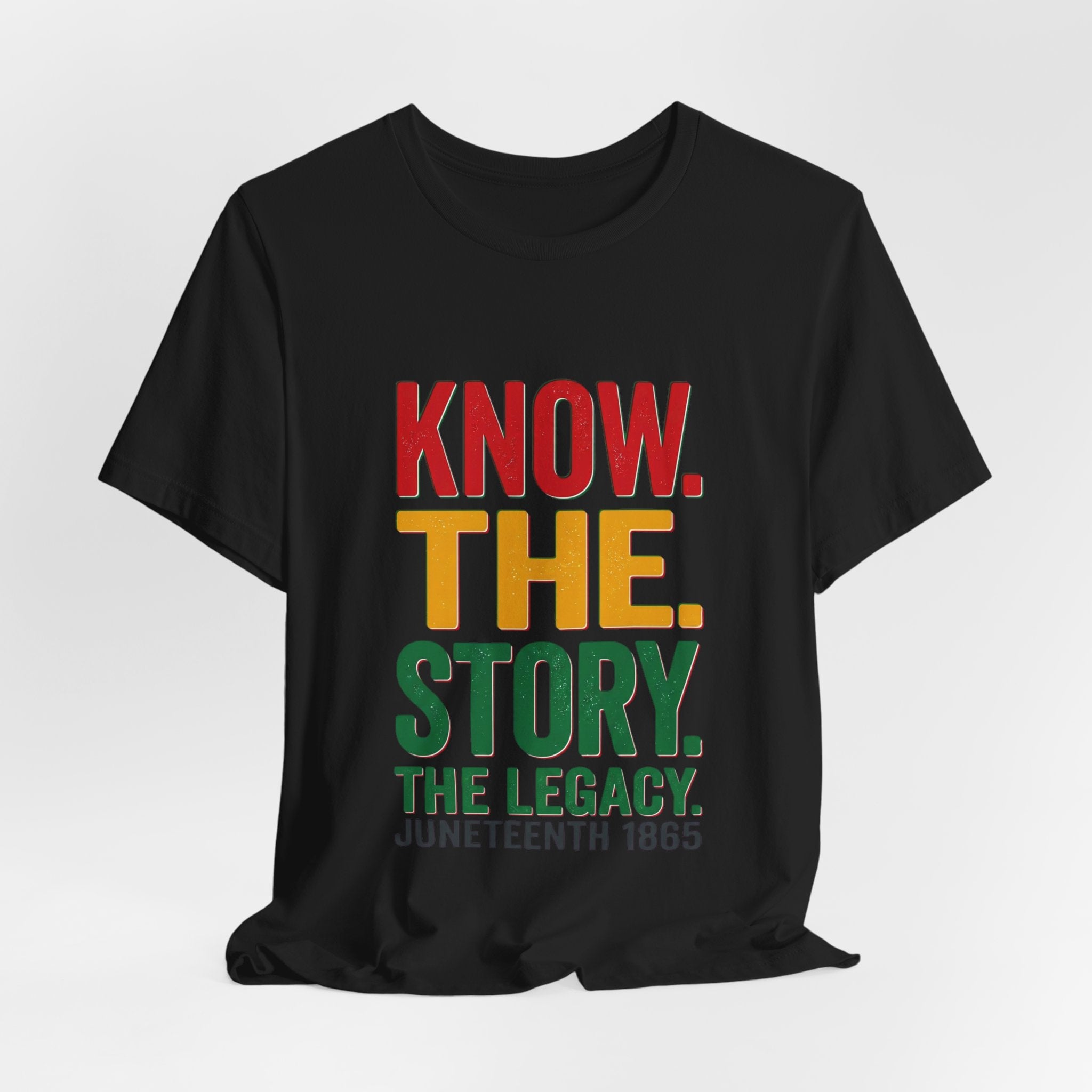 Juneteenth Statement Tee — Make a Statement Short Sleeve T-Shirt