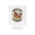 Can Cooler — "Grillin' & Chillin'" Hot Dog BBQ Drink Holder