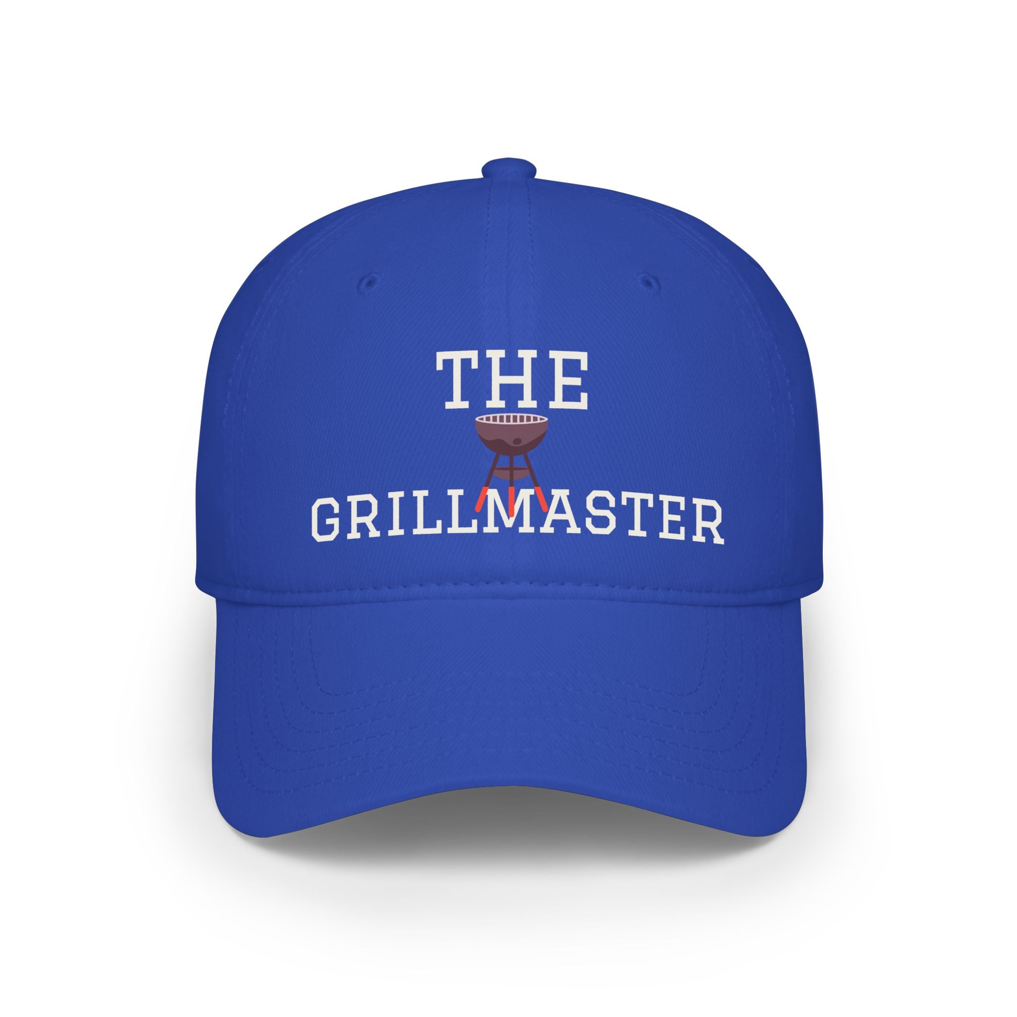 Low Profile Baseball Cap — 'Grill Master, Talk Smack' Dad Hat
