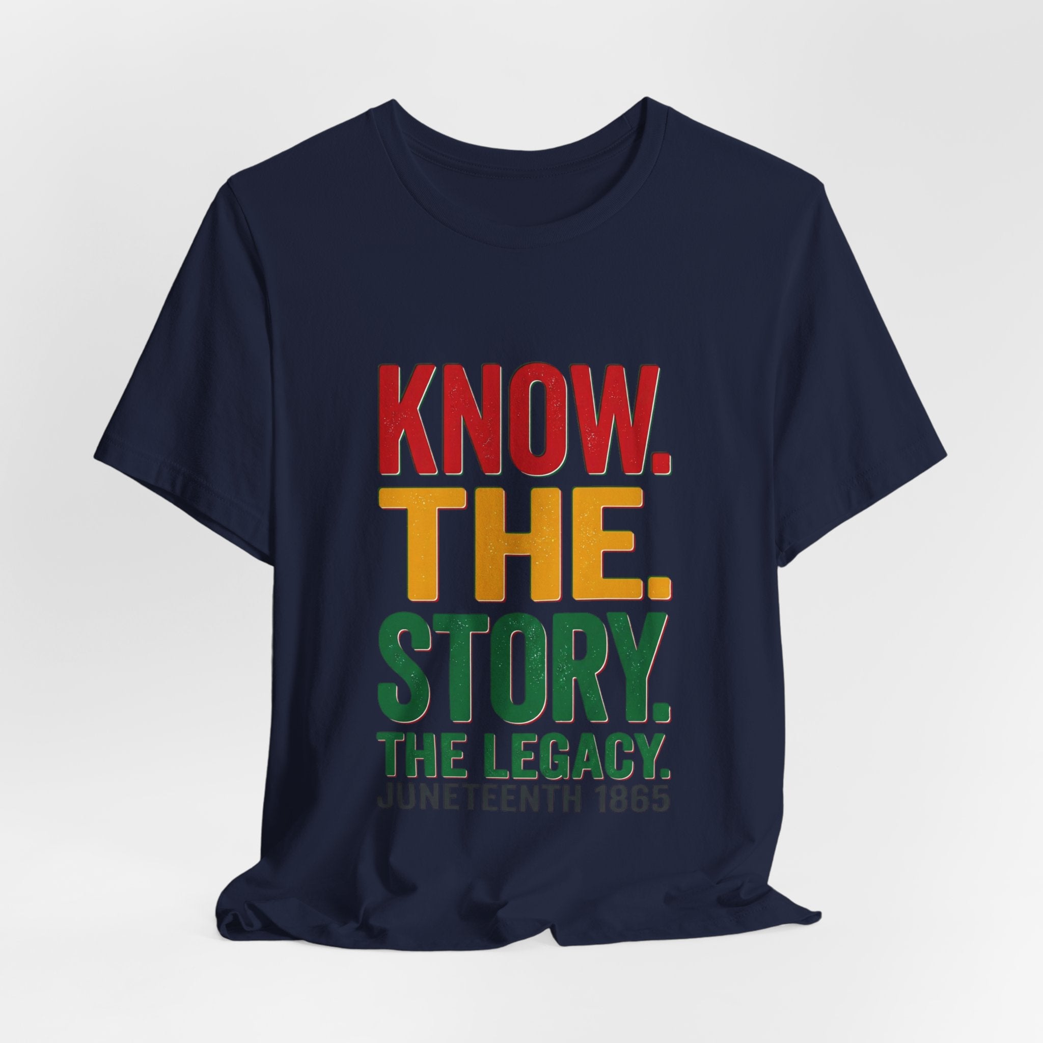 Juneteenth Statement Tee — Make a Statement Short Sleeve T-Shirt