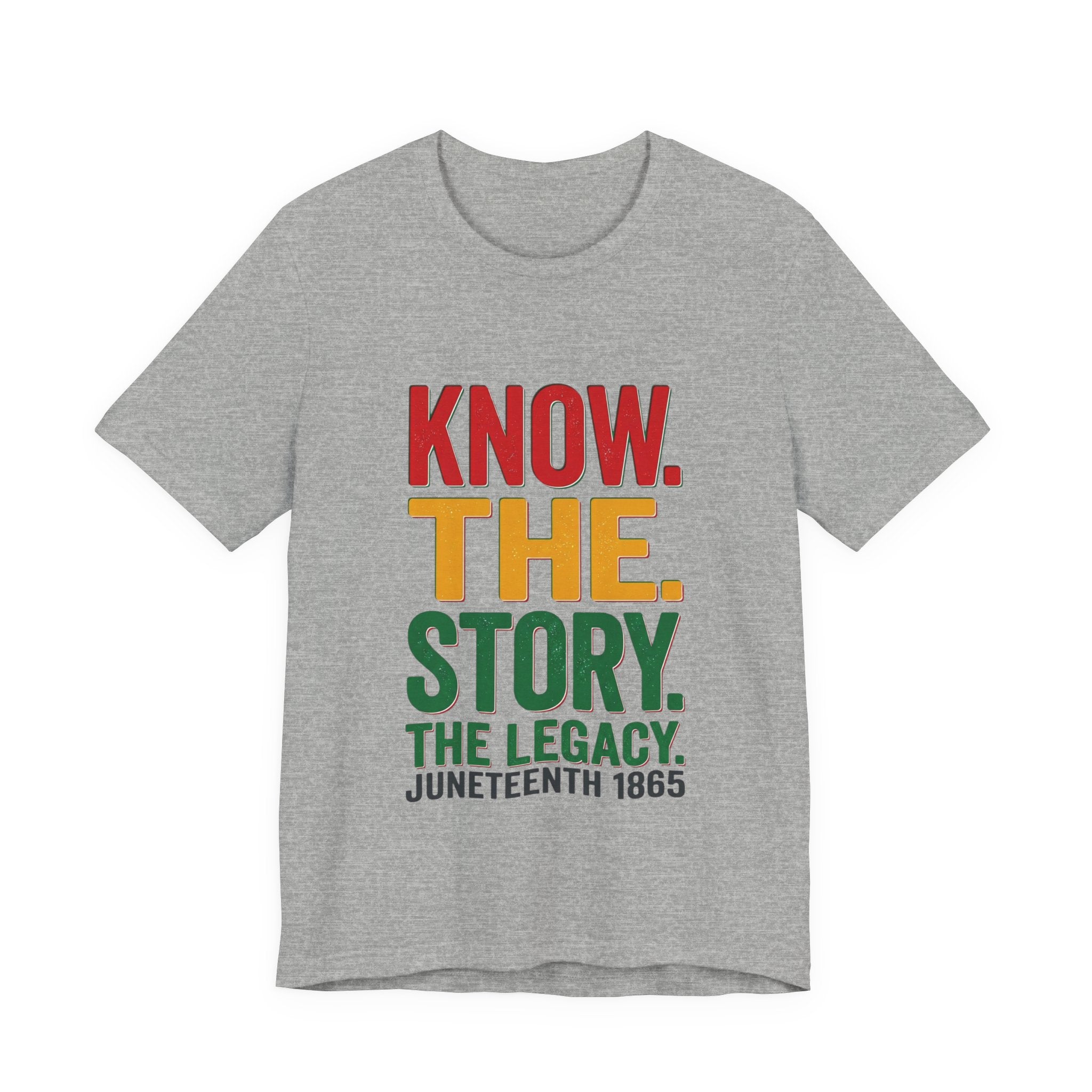 Juneteenth Statement Tee — Make a Statement Short Sleeve T-Shirt