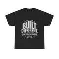 Built Different Tee — "Built Different. Since Fatherhood. Est. 2024" Dad T-Shirt