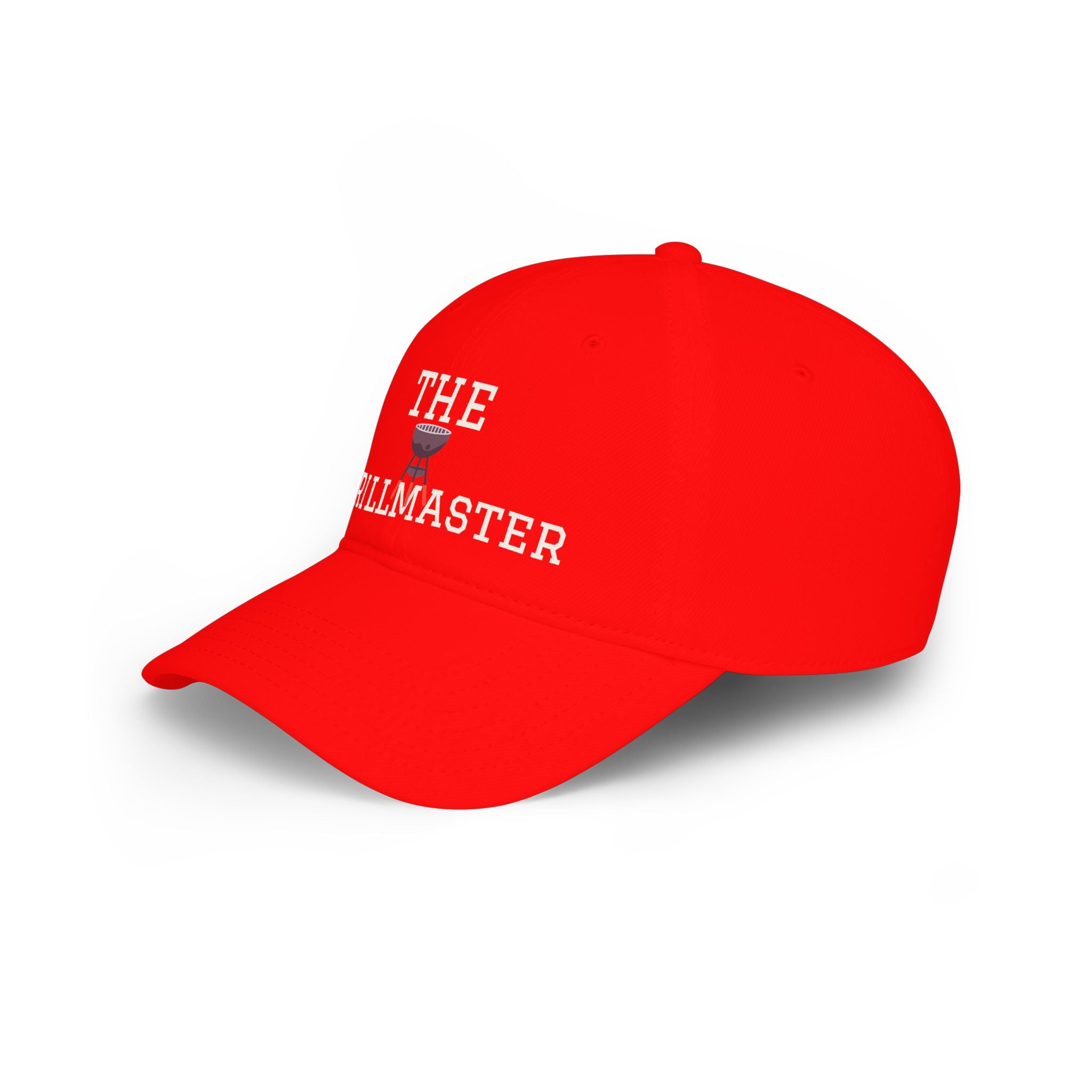 Low Profile Baseball Cap — 'Grill Master, Talk Smack' Dad Hat