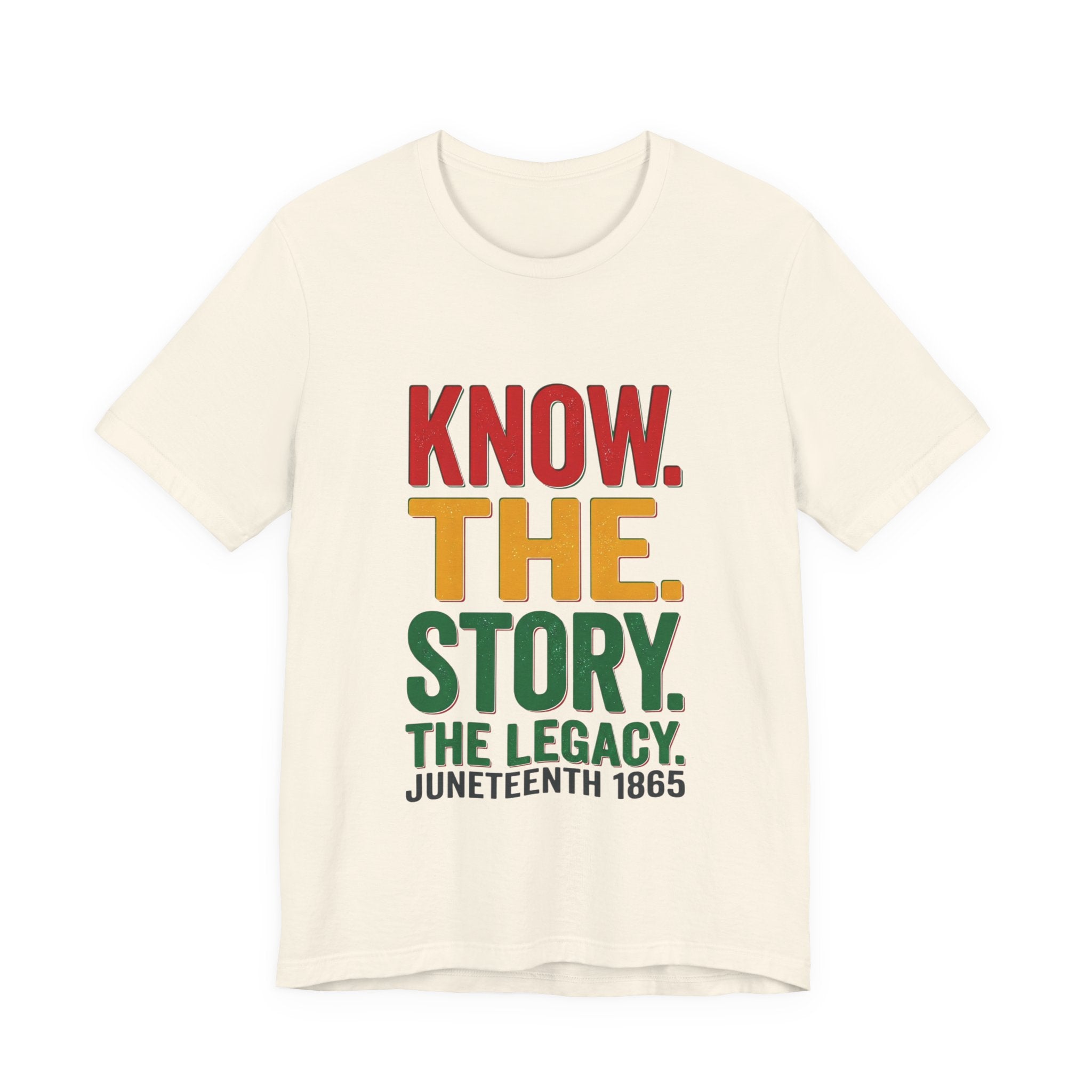 Juneteenth Statement Tee — Make a Statement Short Sleeve T-Shirt