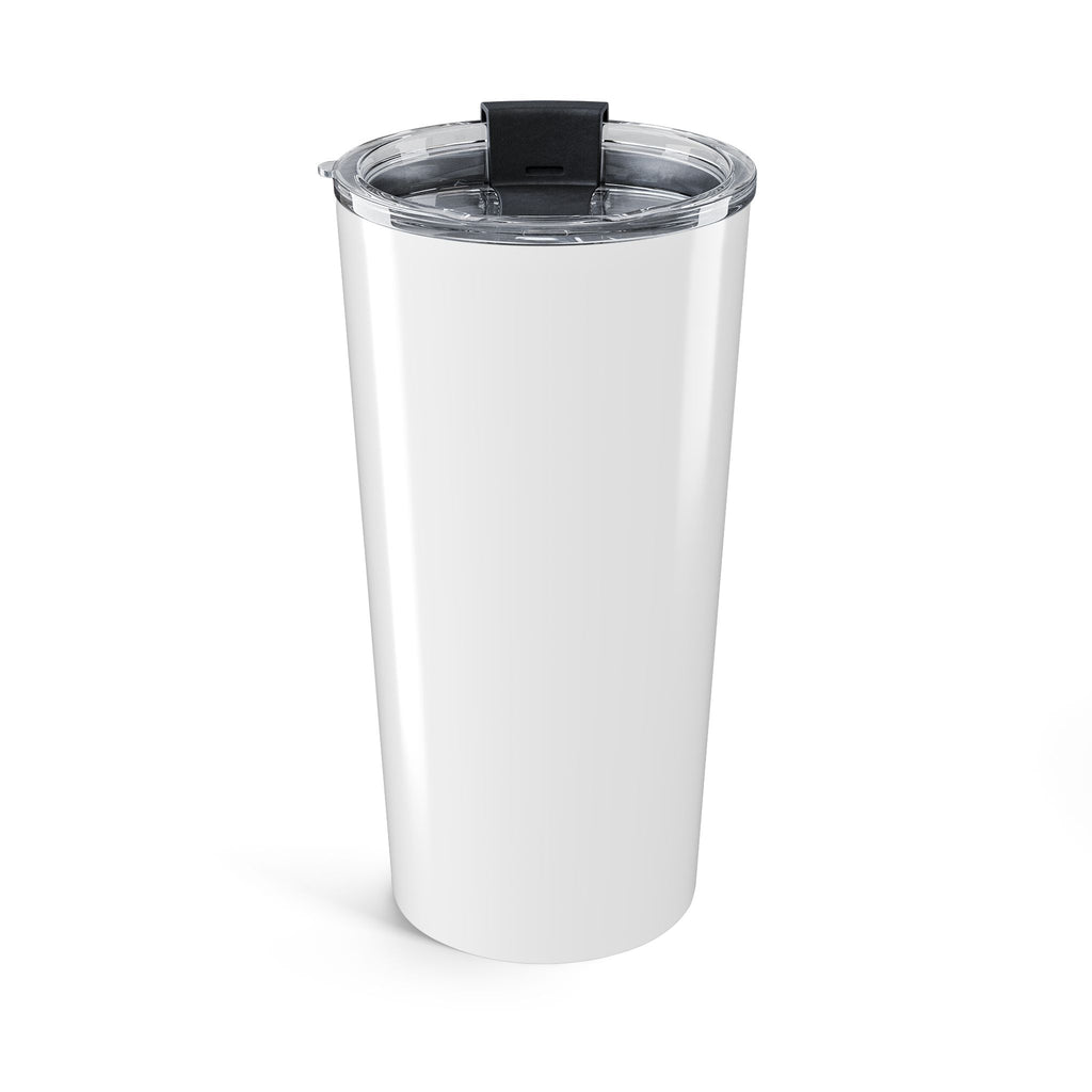 20oz Coffee Tumbler – “Powered by Coffee” Father Club Insulated Travel Mug