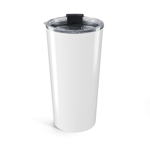 20oz Coffee Tumbler – “Powered by Coffee” Father Club Insulated Travel Mug