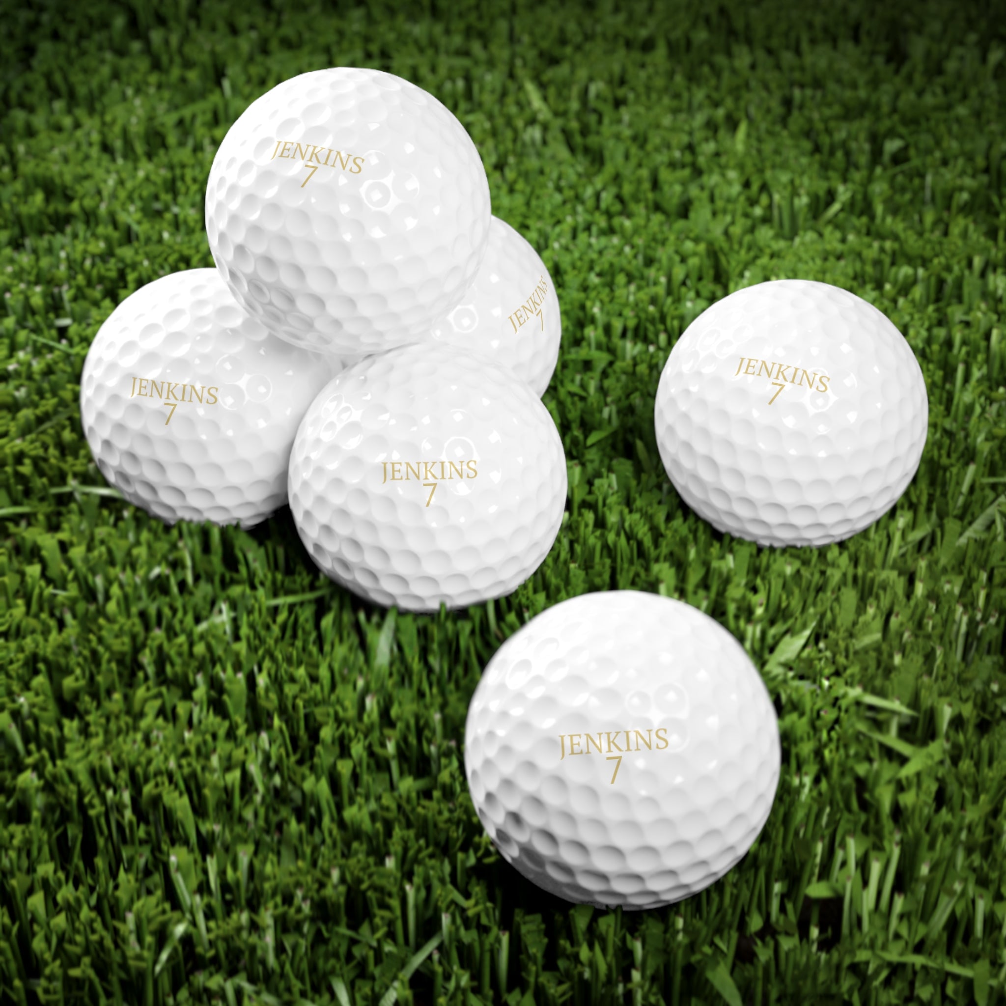 Golf Balls - 6-Pack Gift Set for Dad (Perfect Father's Day Present)