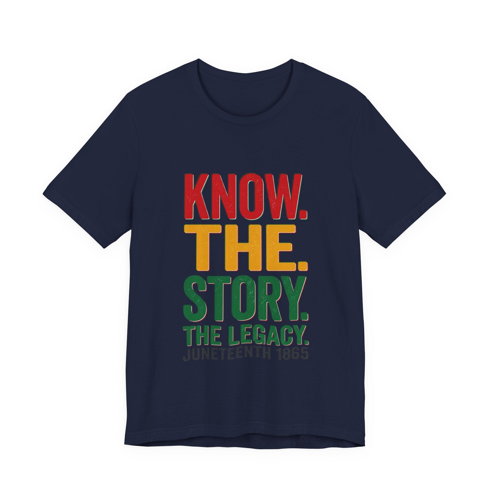 Juneteenth Statement Tee — Make a Statement Short Sleeve T-Shirt