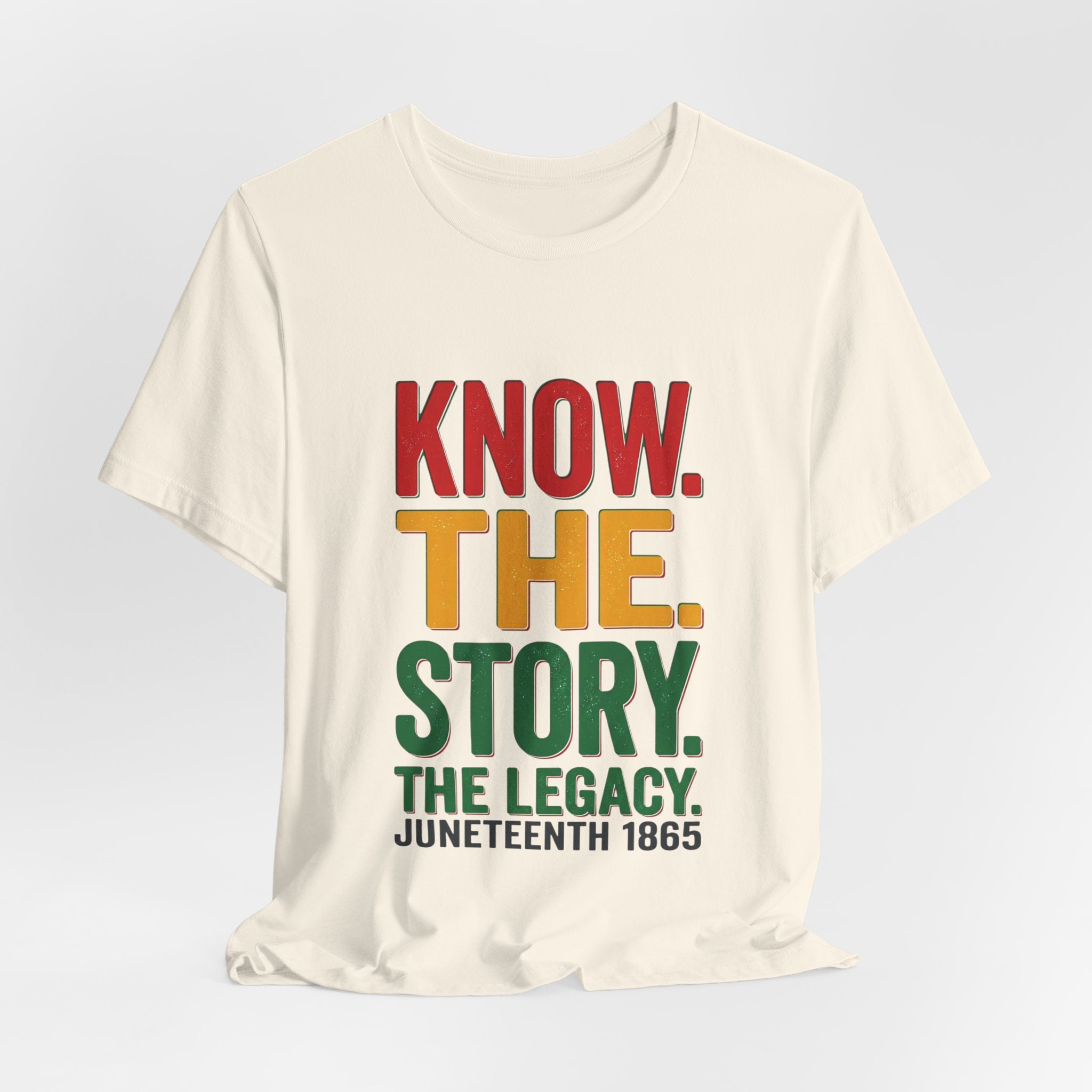 Juneteenth Statement Tee — Make a Statement Short Sleeve T-Shirt
