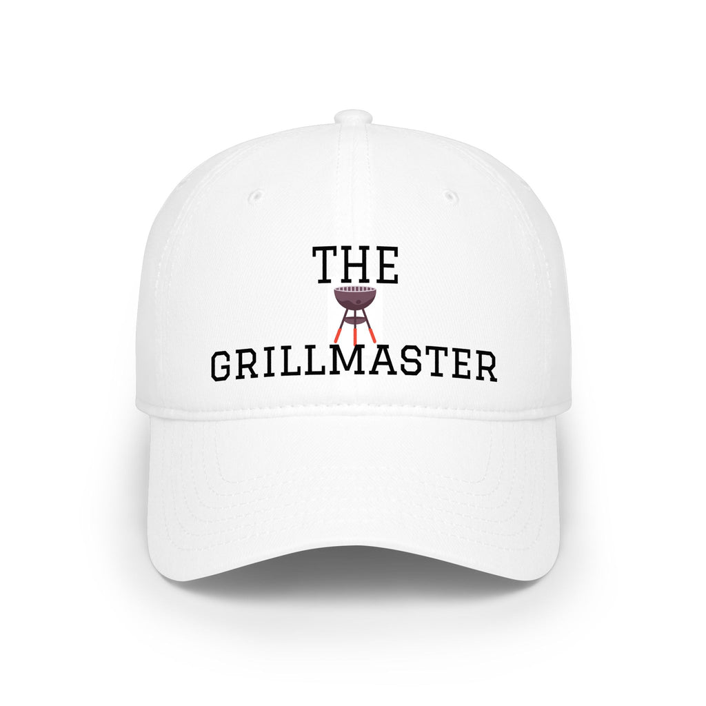 Low Profile Baseball Cap — 'Grill Master, Talk Smack' Dad Hat