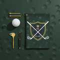 Father's Day Golf Gift Set — Personalized Towel & Balls
