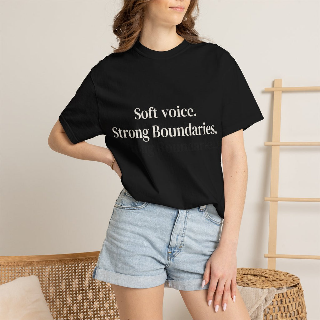 Soft Voice.  Strong Boundaries T Shirt